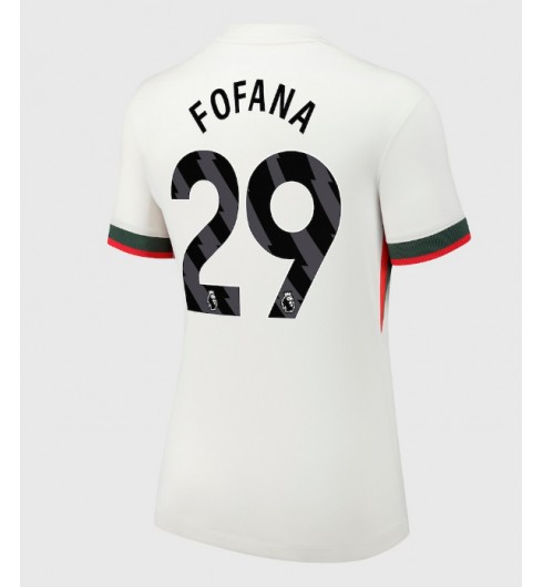 Chelsea Wesley Fofana #29 Venkovní Dres pro Dámské 2025-26 Krátký Rukáv Chelsea Wesley Fofana #29 Venkovní Dres pro Dámské 2025-26 Krátký Rukáv